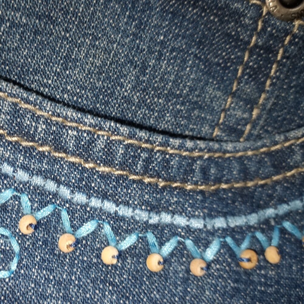 'Jeans by Rafaella' Embroidered Size 12 NWT - Picture 4 of 12